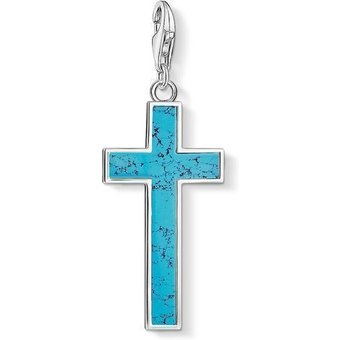 Thomas Sabo Charm - Türkises Kreuz - Y0021-404-17