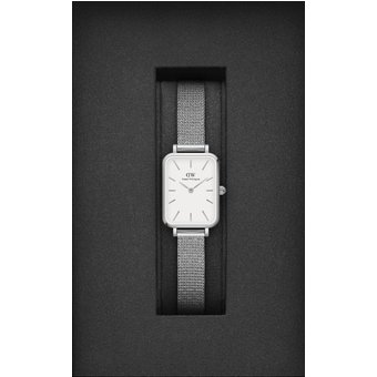 Damenuhr Daniel Wellington Quadro Pressed Sterling