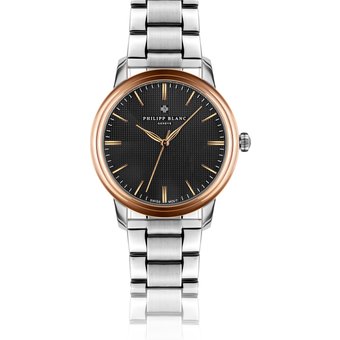 Silberne Uhr Philipp Blanc Zurich