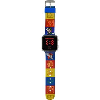 Led-Leuchtarmbanduhr Kind Super Mario