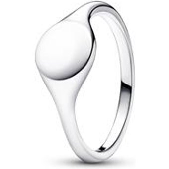 Damen Siegelring aus 925er Silber, Moments, gravierbar