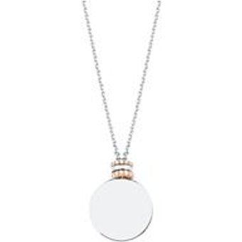 Gravurkette fĂĽr Damen aus Sterlingsilber mit Zirkonia