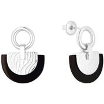 Ohrstecker Rundanker für Damen aus Edelstahl