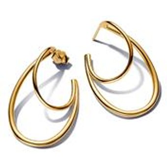Essence Damen Ohrringe, IP Gold