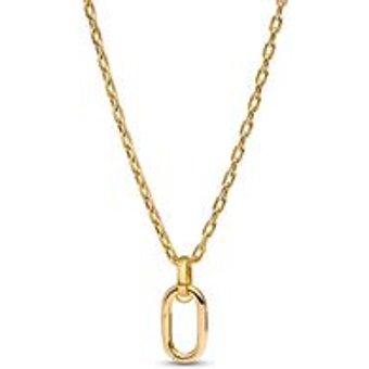 Gliederkette fĂĽr Damen, IP Gold, ME