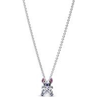 Disney Stitch Kette mit Zirkonia aus Sterlingsilber