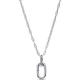 Damen Gliederkette aus Sterlingsilber, Zirkonia