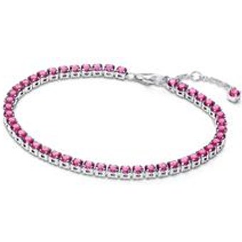 Damenarmband Tennisstil aus Sterlingsilber, Timeless