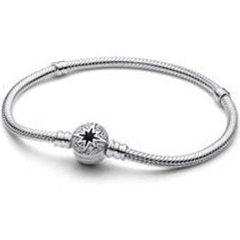 Damenarmband Moments Polarstern, 925er Silber, Zirkonia