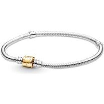 Zweifarbiges Armband aus 925er Silber für Damen