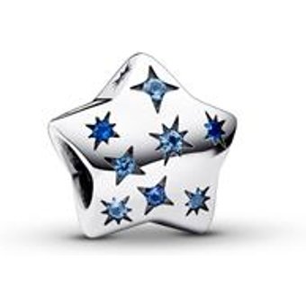 Stern Charm Moments aus 925er Silber, Schmuckkristalle