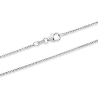 Ankerkette Silber rhodiniert 1,5mm