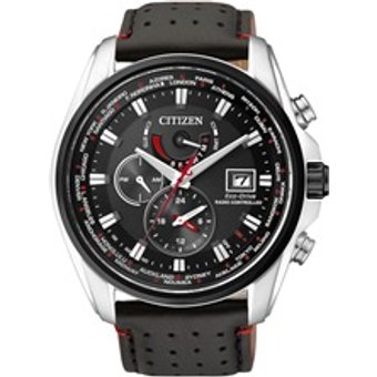 Elegant Racing Funk Uhr schwarz