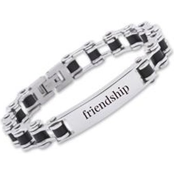 Modernes Armband Edelstahl inkl. Lasergravur