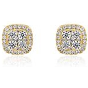 Damen Ohrstecker aus Gold mit Diamanten