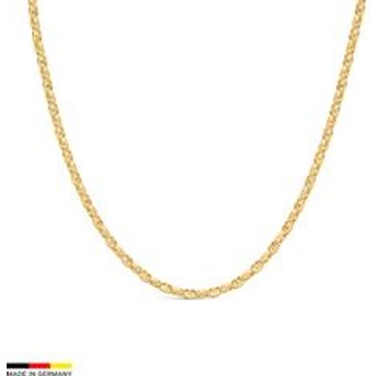 Halskette Ankersteg aus 14 Karat Gold, 3,5 mm