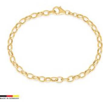 Armband aus 14-karätigem Gold, 4,5 mm breit
