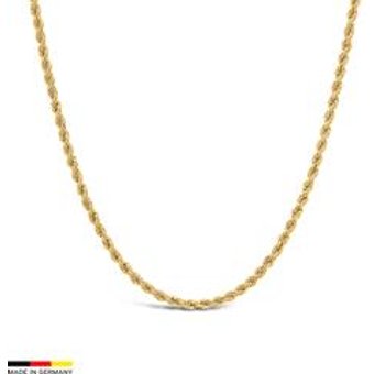 Kordelkette aus 14 Karat Gold, 2,7 mm breit