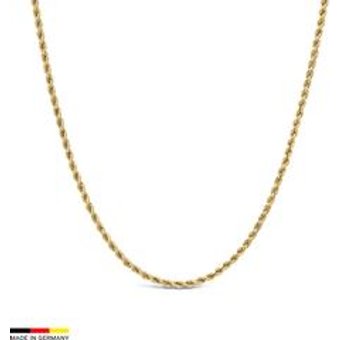 585er Gold Kordelkette mit einer Stärke von 2,1 mm