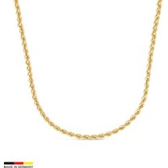 Kordelkette aus 585er Gold, 4,4 mm breit
