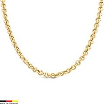 Halskette Fantasie aus 14 Karat Gold, 6,5 mm