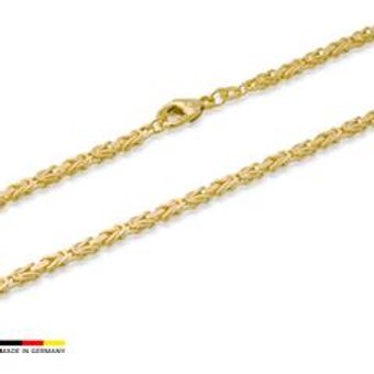 333er Goldarmband: Königsarmband Gold 18,7cm