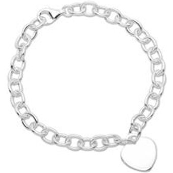 925 Silber Bettelarmband fĂĽr Charms