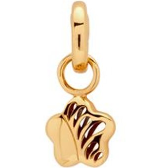 Vergoldeter 925 Silber Clip Charm