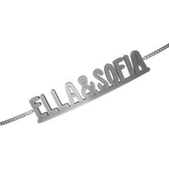 Personalisierte FuĂźkette Signature 02