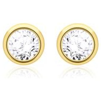 Ohrstecker aus 585er Gold mit Diamanten