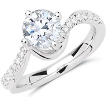 Diamant Ring 950er Platin
