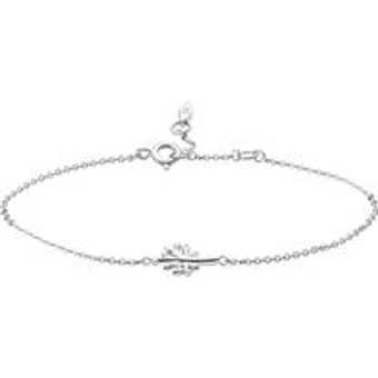 Damen Armband Tannenbaum aus Sterlingsilber