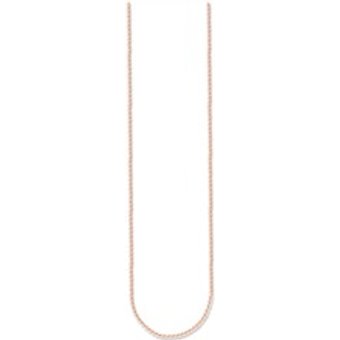 925 Silber Venezianer-Kette rosé