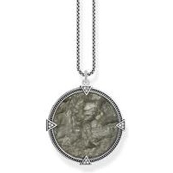 Kette mit Coinanhänger aus 925er Sterlingsilber