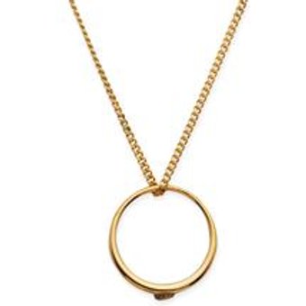 Polierter 333er Gelbgold Taufring mit Zirkonia