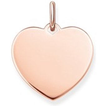 Herz Anhänger gravierbar Thomas Sabo LBPE0017-415-12