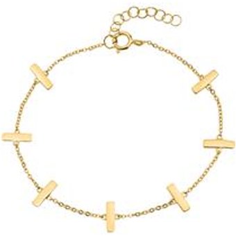 Armband aus vergoldetem Sterlingsilber