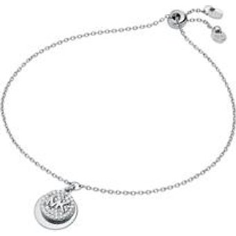 Gravierbares Armband aus Sterlingsilber mit Zirkonia