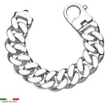 925 Silberarmband: Panzerarmband Silber 23mm
