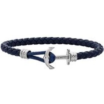 Armband Phrep Lite aus dunkelblauem Leder
