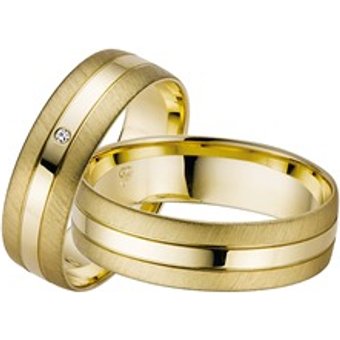Eheringe Gelbgold 6mm
