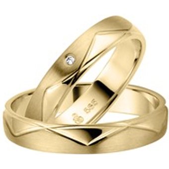 Eheringe Gelbgold 4mm