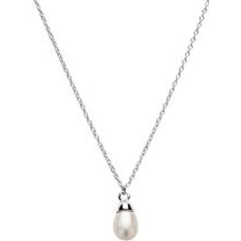 Kette für Damen aus 925er Sterlingsilber mit Perle
