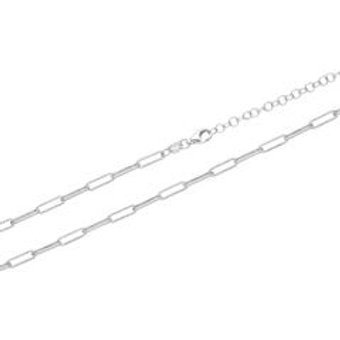Gliederkette für Damen aus Sterlingsilber