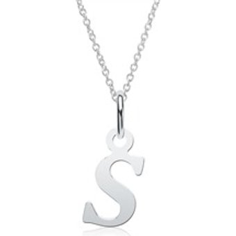Buchstabenkette S aus 925er Silber