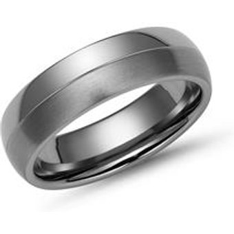 Ring Titan 6mm Breite matt & glänzend