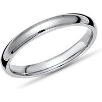 Glänzender Ring Titan in 3mm Breite