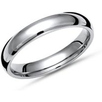 Glänzender Ring Titan in 4mm Breite