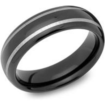 Ionisierter Wolframring, glänzend, robust