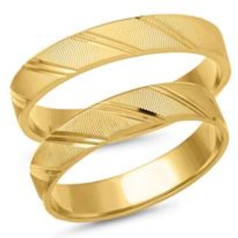 Trauringe 585er Gelbgold
